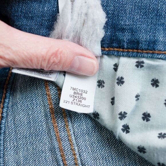 Lucky Brand 221 Straight Jeans Mens 36X32 Blue Medium Wash - Picture 9 of 13